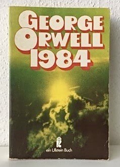 Buchcover von George Orwell „1984“