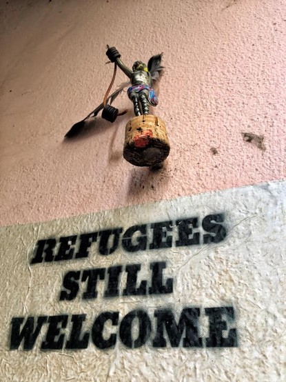 Refugees still welcome. © MH