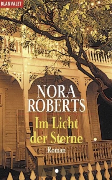 Buchcover von Nora Roberts: Im Licht der Sterne (deutschsprachige Ausgabe von „Dance upon the air“)